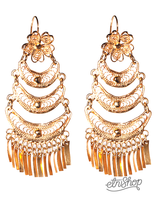 Aretes Artesanales Luna