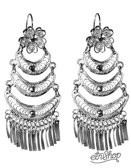 Aretes Artesanales Luna